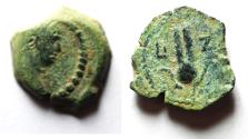 Ancient Coins - ALEXANDRIA . EGYPT. TRAJAN AE DICHALKON.