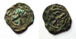 World Coins - CRUSADER COPPER UNIT. CROSS. LION