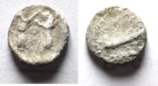 Ancient Coins - AS FOUND: PHOENICIA: Sidon. c. 346-343 BC. AR Obol or 1/16th Shekel