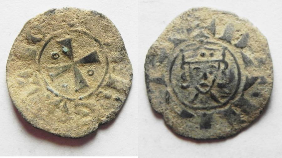 NICE QUALITY. AS FOUND CRUSADERS, Latin Kingdom of Jerusalem. John of