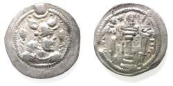 Ancient Coins - Sasanian Empire. Peroz (AD 459-484) AR Drachm