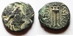 Ancient Coins - SELEUKID KINGS of SYRIA. Seleukos II Kallinikos. 246-225 BC. AE 21