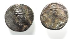 Ancient Coins - Kings of Persis. 2nd century BC. AR Obol