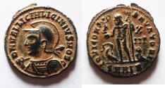 Ancient Coins - ORIGINAL DESERT PATINA: LICINIUS II AE FOLLIS