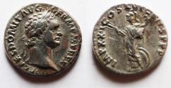 Ancient Coins - Domitian (81-96). AR Denarius. Minerva
