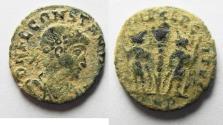 Ancient Coins - CONSTANS AE 4 . AS FOUND