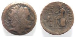Ancient Coins - Seleukid Kings. Antiochos III the Great (223-187 BC). AE 24mm, 10.38g. Ecbatana.