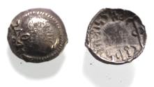 Ancient Coins - ARABIA, Southern. Himyar.. Circa AD 2nd Century. AR Drachm
