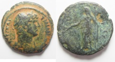 Ancient Coins - EGYPT. ALEXANDRIA. HADRIAN AE DIOBOL