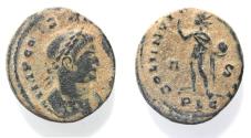 Ancient Coins - AS FOUND. CONSTANTINE I AE FOLLIS.