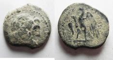 Ancient Coins - PTOLEMAIC KINGS of EGYPT. Ptolemy II Philadelphos. 285-246 BC. Æ 24. SIDON MINT
