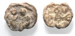 Ancient Coins - BYZANTINE. LEAD SEAL IMPRESSION
