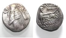 Ancient Coins - KINGS OF PARTHIA. Parthian Kingdom. SILVER DRACHM .