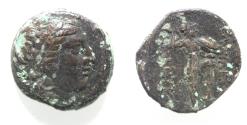 Ancient Coins - SELEUKID AE 21. AS FOUND