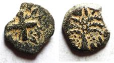 Ancient Coins - Judaea. Roman Procurators. Antonius Felix (AD 52-59) under Claudius Æ Prutah