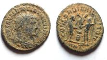 Ancient Coins - AS FOUND: MAXIMIANUS AE FOLLIS.