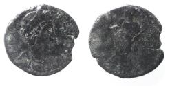 Ancient Coins - AELIA FLACILLA, wife of Theodosius I. Died 386 AD. AE 4