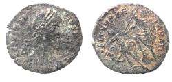 Ancient Coins - AS FOUND. CONSTANTIUS II AE. FALLEN HORSEMAN
