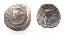 Ancient Coins - ARABIA, Southern. Himyar.. Circa AD 2nd Century. AR Drachm