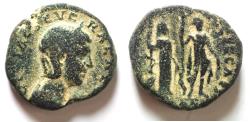 Ancient Coins - VERY RARE: Judaea. Caesarea Maritima under Otacilia Severa (AD 244-249). AE 29mm, 21.24g.