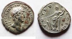 Ancient Coins - Hadrian. 117-138 AD. AR Denarius