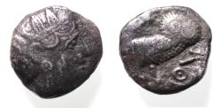 Ancient Coins - ARABIA, Southern. Saba'. Late 4th–mid 2nd centuries BC. AR Unit