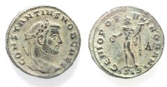 Ancient Coins - AS FOUND BEAUTIFUL. CONSTANTIUS I AE FOLLIS