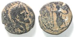 Ancient Coins - NICE. AS FOUND: ARABIA, RABBATH MOBA. Septimius Severus. AD 193-211. Æ 24