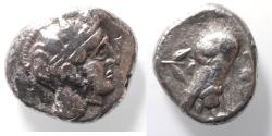 Ancient Coins - Eastern Imitation of Athens. Fourth century BC. AR tetradrachm (24mm, 15.71g).