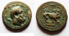 Ancient Coins - GREEK. Kings of Galatia. Amyntas (39-25 BC). AE 24mm, 6.92g