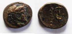Ancient Coins - Seleukid Kings. Seleukos I Nikator (312-281 BC). AE 17mm, 3.88g. Susa mint.