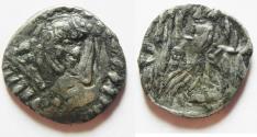 Ancient Coins - South Arabia. Saba’. AR half unit (18mm, 1.95g). Struck 1st century BC-1st century AD. Imitating Athens 'New Style' coinage.