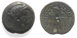 Ancient Coins - PTOLEMAIC KINGS of EGYPT. Ptolemy V or Ptolemy VI. 204-180 BC or 180-145 BC. Æ.