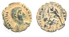 Ancient Coins - JULIAN II AE . FALLEN HORSEMAN
