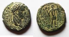 Ancient Coins - Judaea. Sebaste under Domitian (AD 81-96). AE 20mm, 5.56g. Struck in civic era year 109 (AD 81/2).