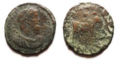 Ancient Coins - Julian II. AD 360-363. Æ Double Maiorina . Antioch mint. Bull