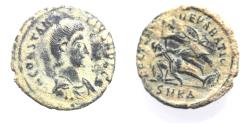 Ancient Coins - CONSTANTIUS GALLUS AE . FALLEN HORSEMAN