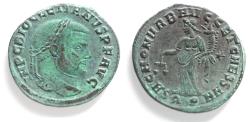Ancient Coins - Diocletian AE large follis.