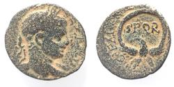 Ancient Coins - JUDAEA. SAMARIA. CAESAREA MARITIMA. SEVERUS ALEXANDER AE 23