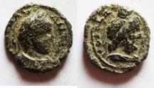 Ancient Coins - Judaea. Caesarea Maritima. Severus Alexander AE 19