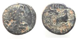 Ancient Coins - Seleucis and Pieria. Antioch Æ 20 . Star of Bethlehem depicted. 1st Century AD