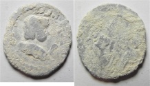 Ancient Coins - ANTINOOS: Egypt. Alexandria. second-third centuries AD. PB Tessera