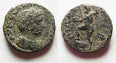 Ancient Coins - ARABIA. RABBATH-MOBA, RARE COIN. ELAGABALUS AE 21