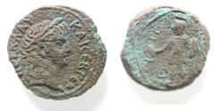Ancient Coins - EGYPT, Alexandria. NERO. Æ Diobol