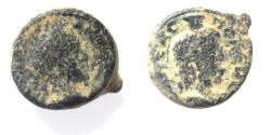 Ancient Coins - Extremely rare.: Samaria. Neapolis under Diadumenian (as Caesar, AD 217-218) AE 16mm, 6.12 g.
