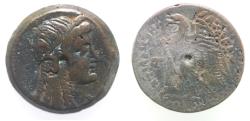 Ancient Coins - PTOLEMAIC KINGS of EGYPT. Ptolemy V or Ptolemy VI. 204-180 BC or 180-145 BC. Æ. ISIS