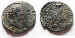 Ancient Coins - AS FOUND. JUDAEA, Neapolis. Marcus Aurelius. As Caesar, 139-161 CE. Æ 27