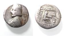 Ancient Coins - KINGS OF PARTHIA. Parthian Kingdom. SILVER DRACHM .