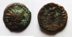 Ancient Coins - Susiana. Susa, Local Kings. Hyknapses (c. 162-161 BC). AE. 14