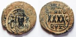 Ancient Coins - BYZANTINE. PHOCAS AE FOLLIS